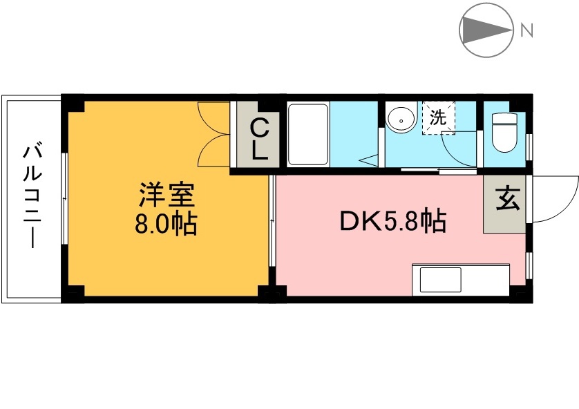 ＣＯＺＹ　ＣＯＵＲＴ 間取り図