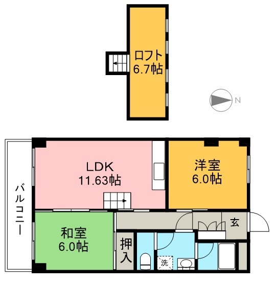 ビラ・プリンチペⅡ 間取り図