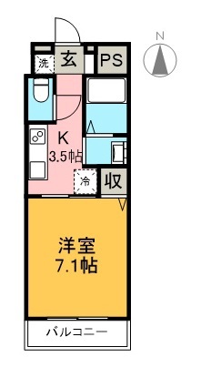 コーラル 間取り図