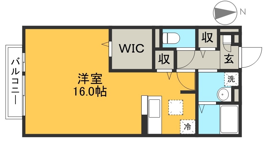 ヴィヴレ北金田 間取り図