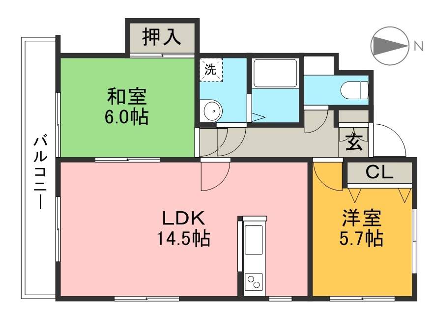 ルエハウス 間取り図