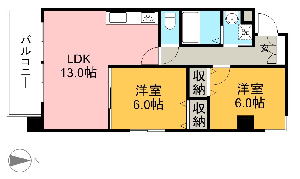 Ｌｏｔｕｓ　Ｃｏｕｒｔ 間取り図