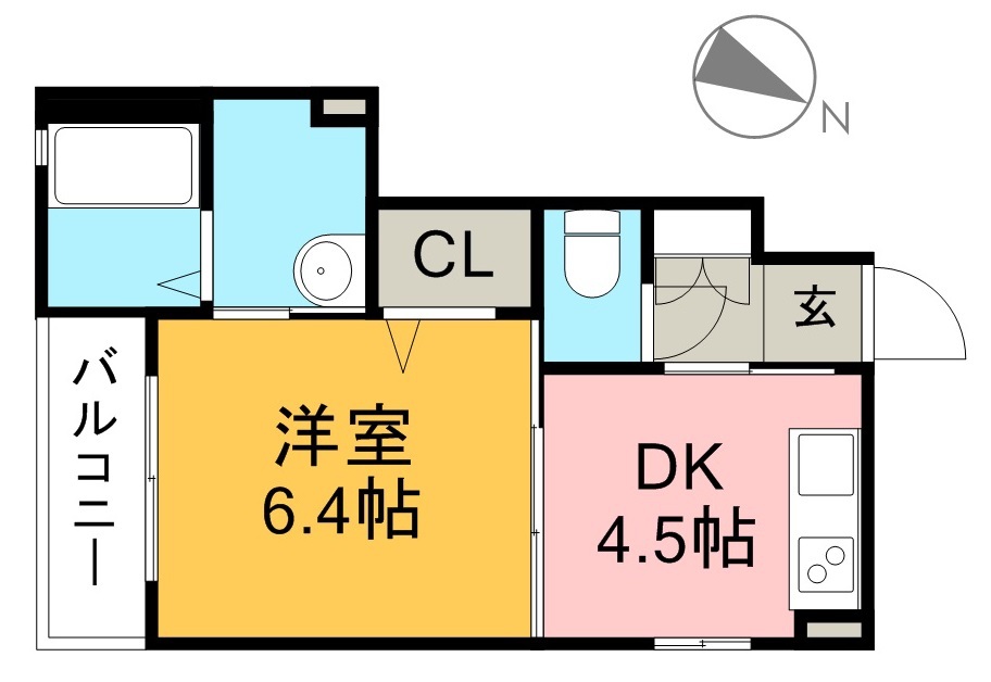 シャーメゾン　プリマヴェーラ 間取り図