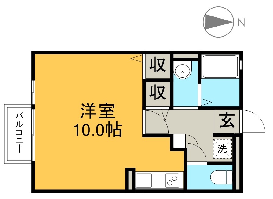 エクセルコート 間取り図