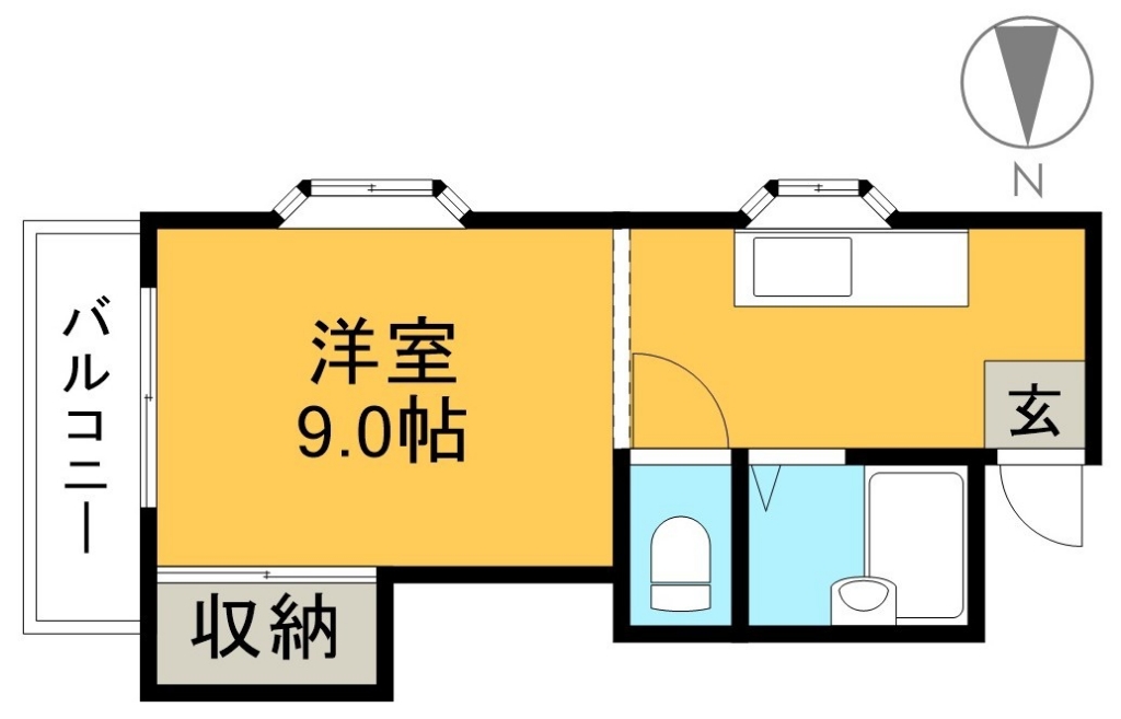 ブライトハウス 間取り図