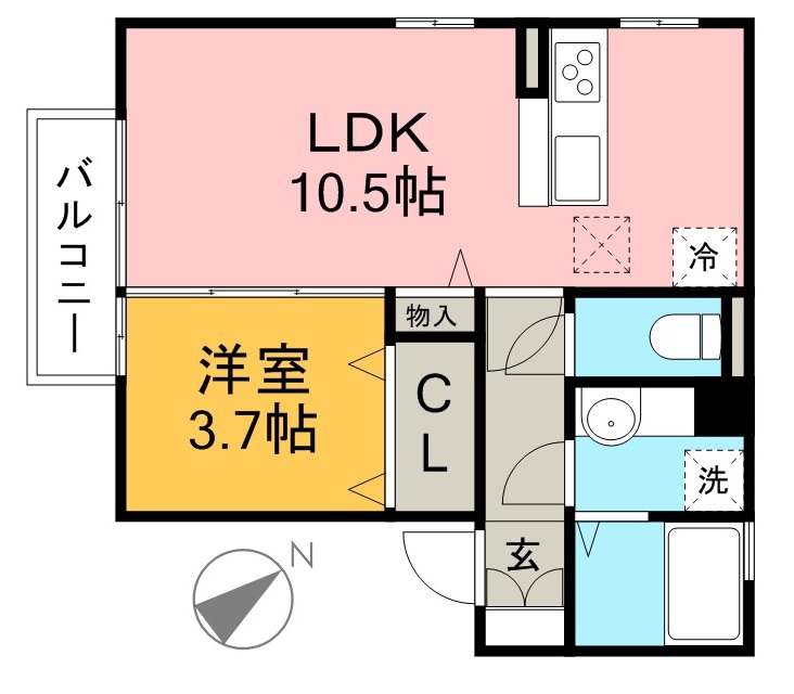 シュマール 間取り図