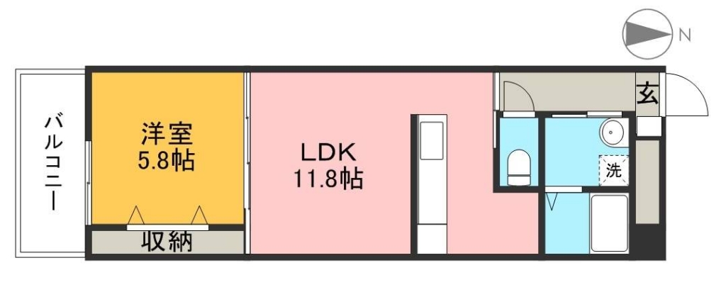 ルガーノⅢ 間取り図