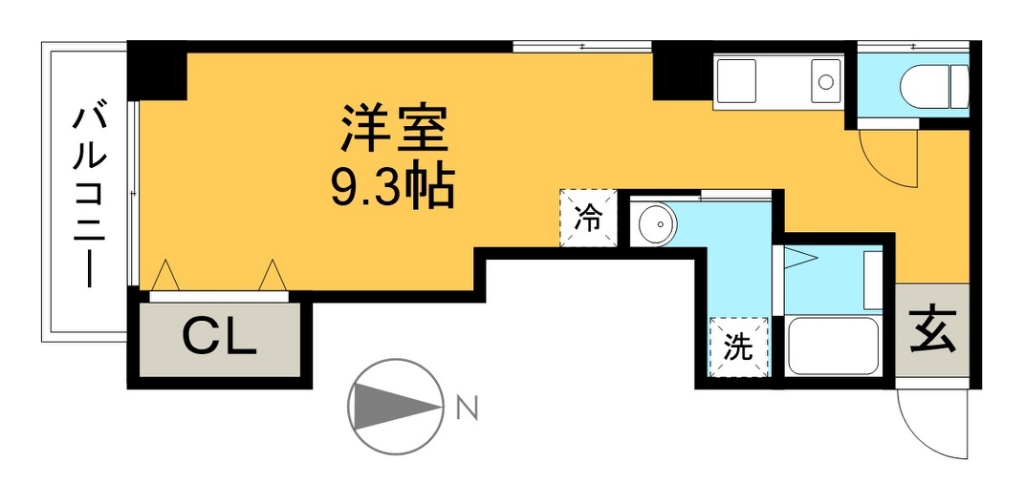 サンコーポ 間取り図