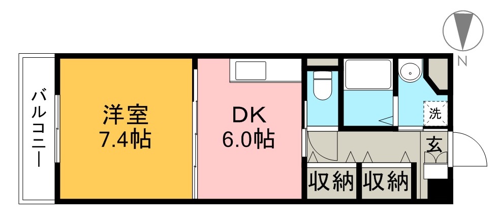 フォレストコート山ノ端 間取り図