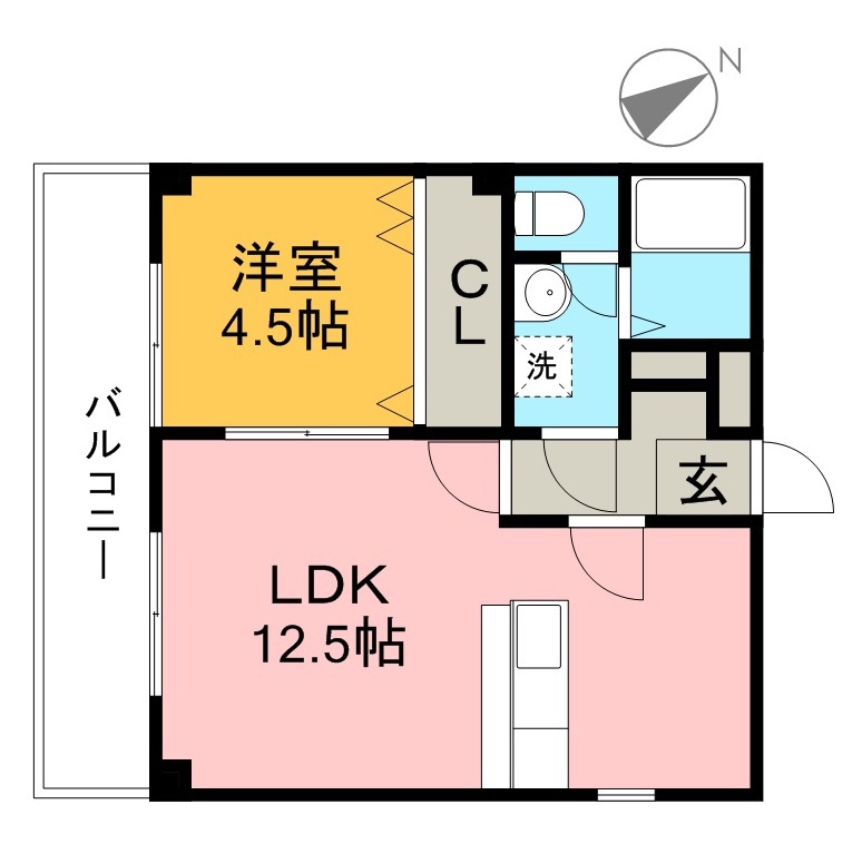 グランビュー 間取り図