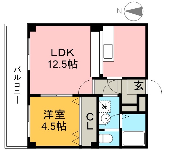 グランパレスパゴダ 間取り図