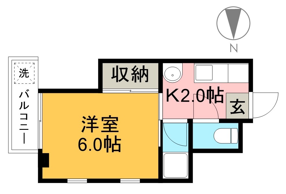 セゾンＩ 間取り図