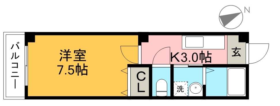 アーバンハイツ梅ノ辻 間取り図