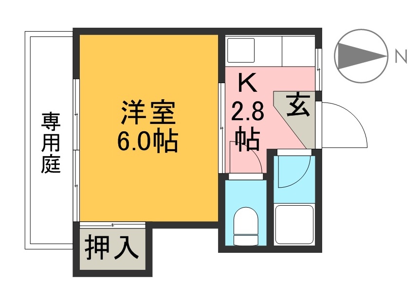 Ｋ－ｖｉｌｌａｇｅ　東雲 間取り図