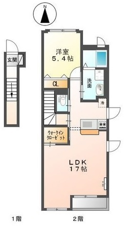 ロイヤルハイツ横浜 101号室 間取り