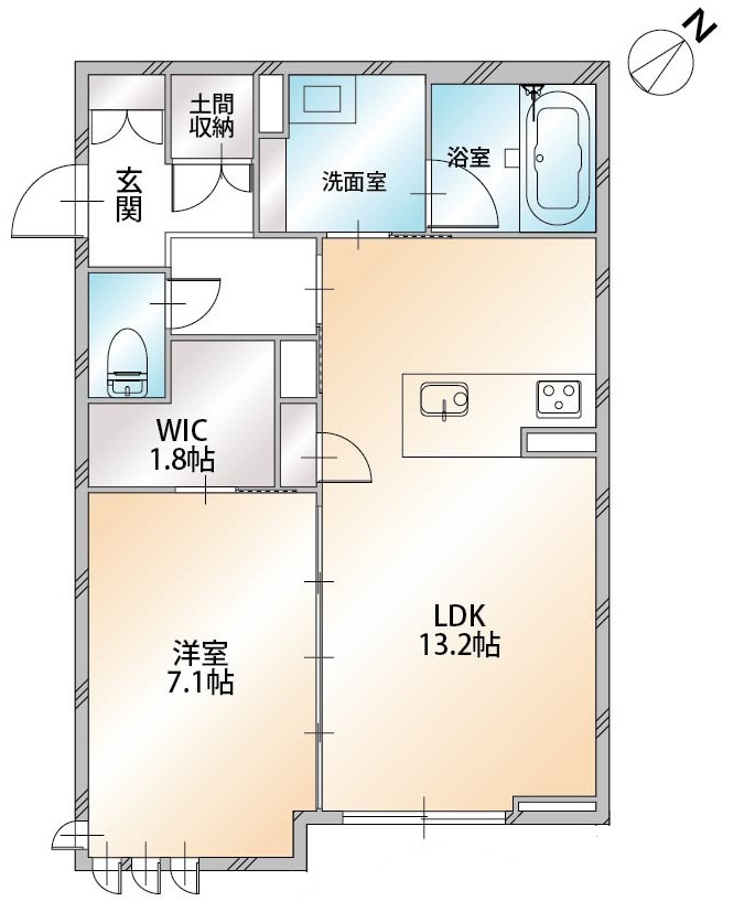 シャーメゾン寿 間取り図