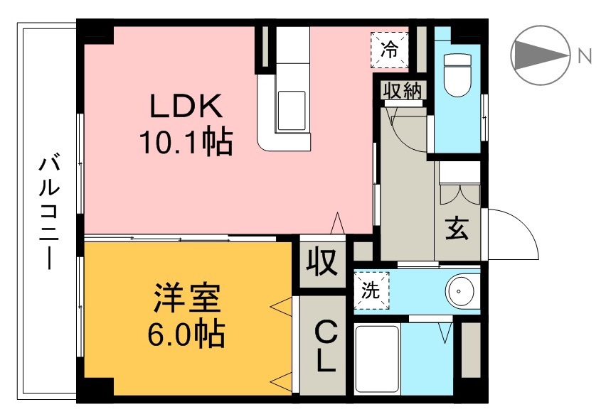 サンカーン　トゥ 間取り図