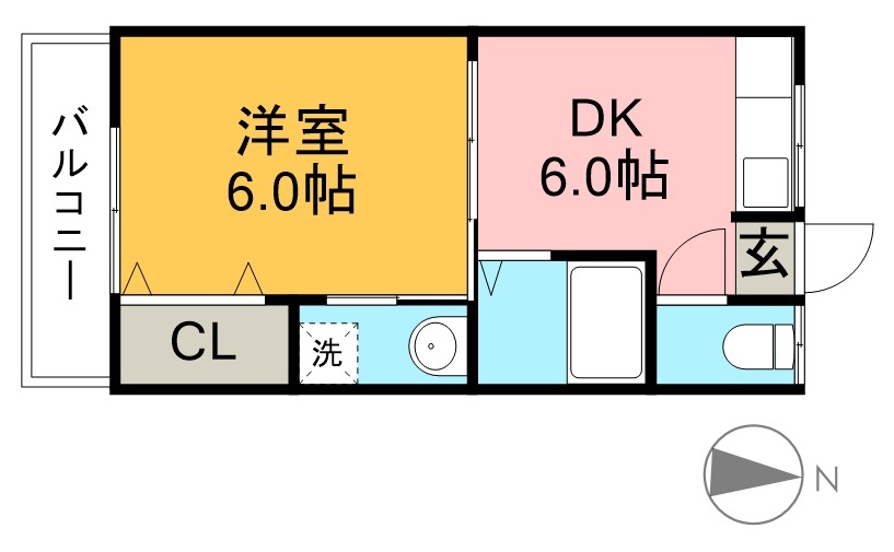 ドリームハウス 間取り図