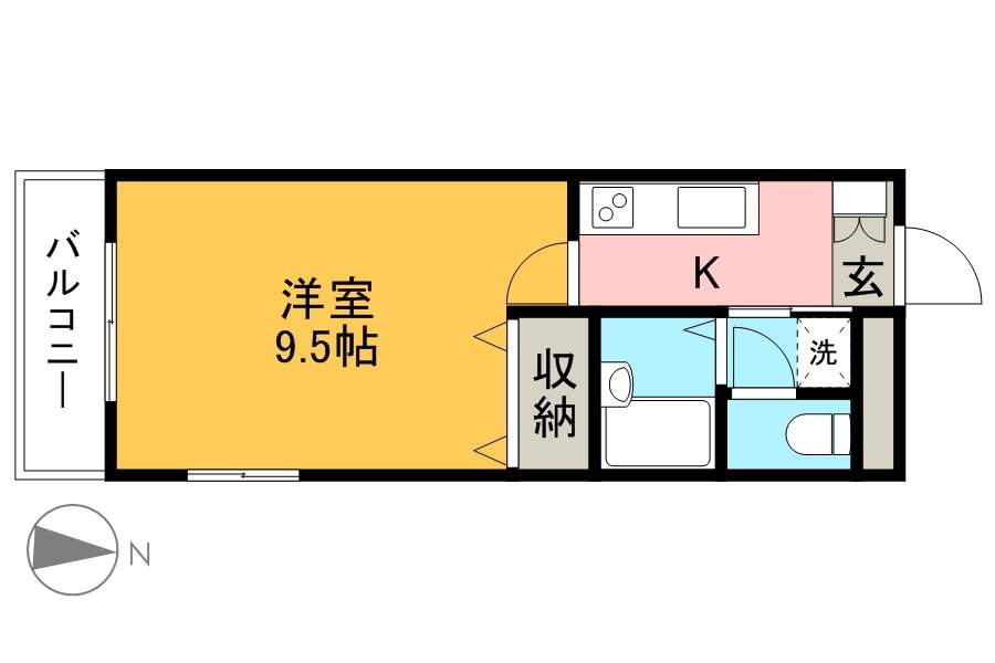 エポカ大川筋 間取り図