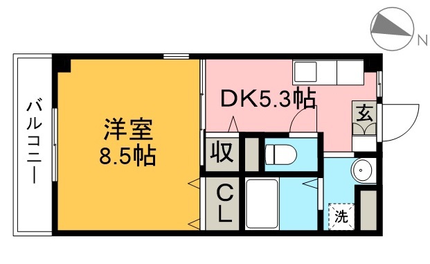 ピープルハウスⅡ 間取り図