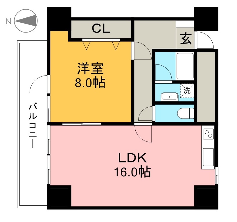 住友ハイツ 間取り図