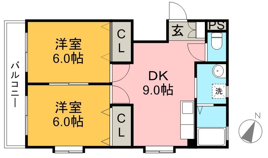 パトリア 間取り図