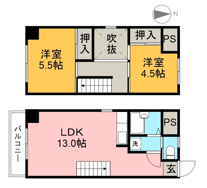 ＬＢ－１ 間取り図