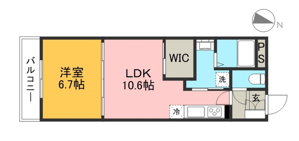 ベレオ　グート 間取り図