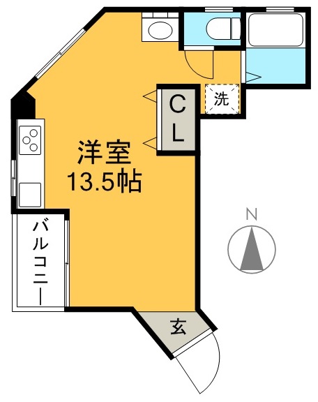 メゾンＴＭ 2-1号室 間取り