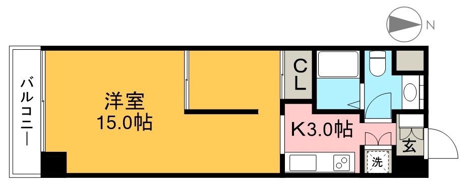 ＡＬＣＯー２ 403号室 間取り