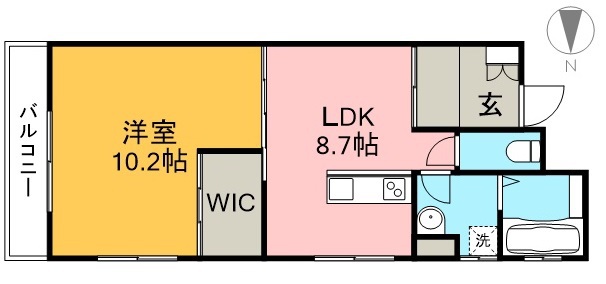 クレオ 間取り図