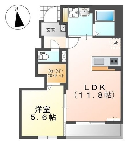 青空ハイツ 間取り図