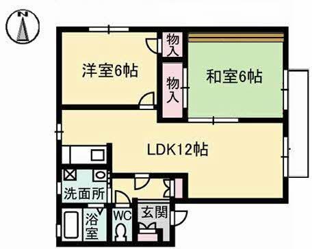 神田縄ハイツ　Ｄ棟 間取り図