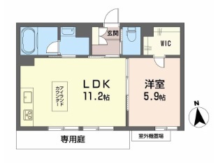 シャーメゾン街の灯（まちのひ） 間取り図