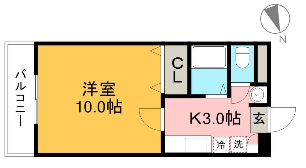 カルテットメナー 間取り図