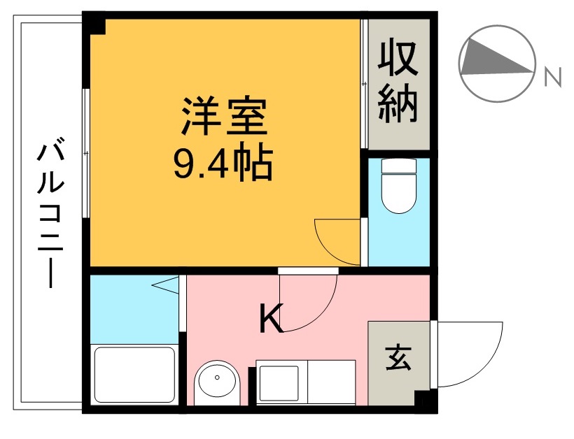 プリエ朝倉 間取り図