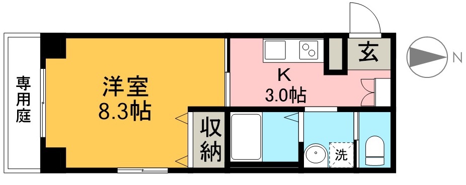 フェニックス　スウィート 間取り図