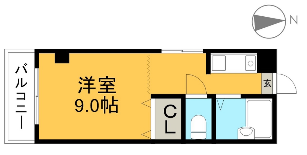 フレグランスみなみ３ 203号室 間取り