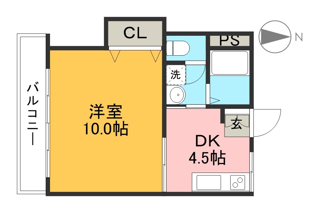 セントファームＹＯＵ 303号室 間取り