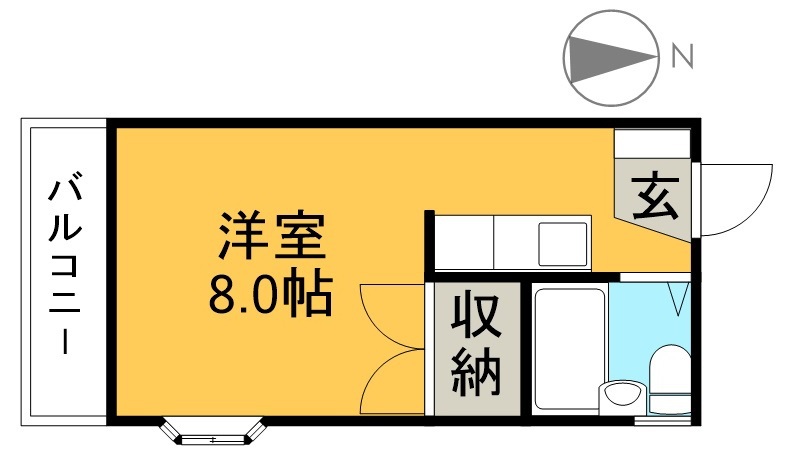 サンハイツ 間取り図