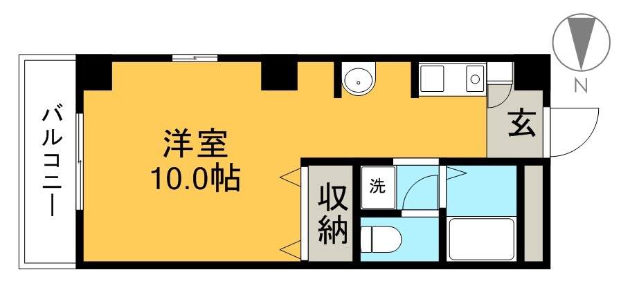 フィネス九反田 202号室 間取り