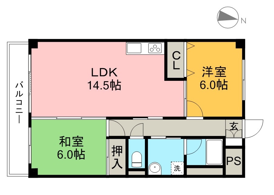 リップルガーデンⅠ 間取り図