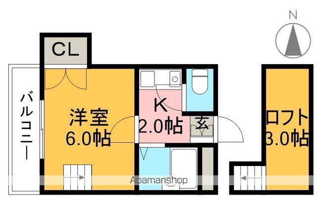 ＳＴハウスⅡ 202号室 間取り