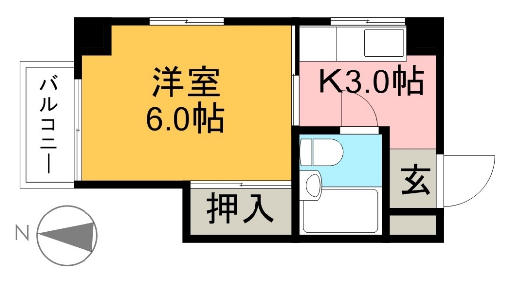 サンコーポ 間取り図