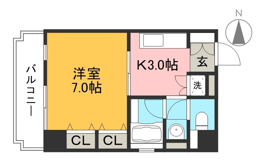 ネオネスト－丸の内－ 305号室 間取り