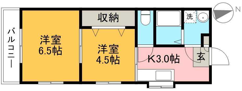 プチ・ファミーユ 間取り図