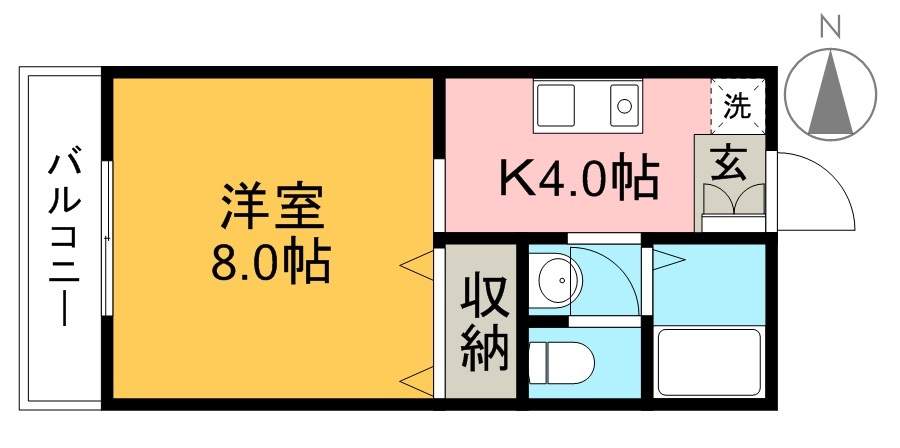 ヴィルドミール 間取り図