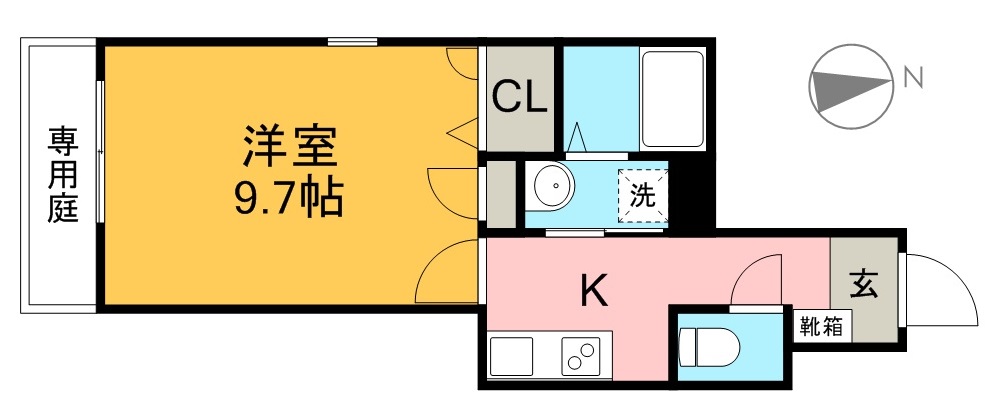 シャーメゾン・まゆⅢ 間取り図