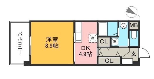 シアン・ド・ギャルド 間取り図