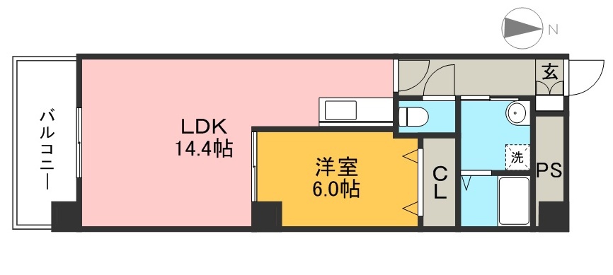 ルガーノⅡ 間取り図